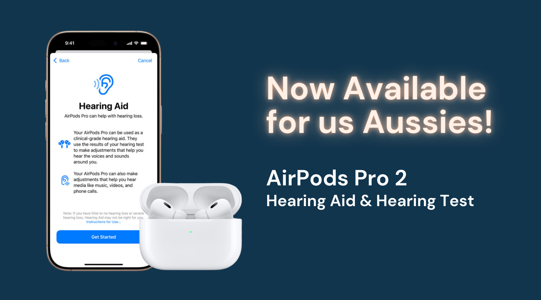 AirPods Pro 2 - Hearing Aid & Hearing Test