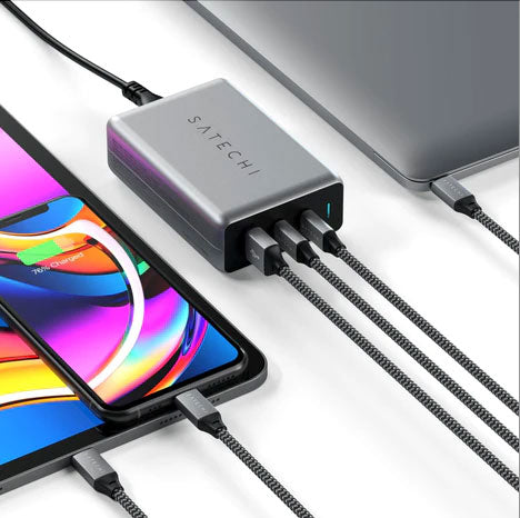 Satechi 100W USB-C PD GaN Compact Multi Power Adapter