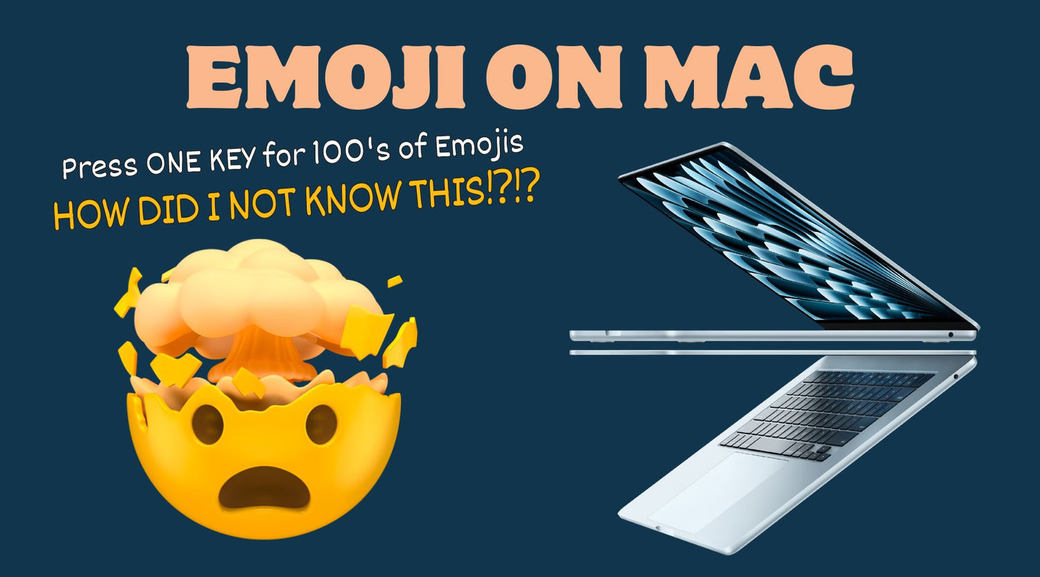 I Just Discovered You Can Type Emojis with the Function Key on Mac – Mind Blown! 💥🤯