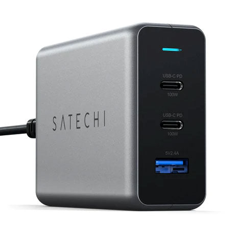 Satechi 100W USB-C PD GaN Compact Multi Power Adapter