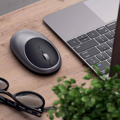 Satechi M1 Rechargeable Bluetooth Wireless Mouse - Space Grey