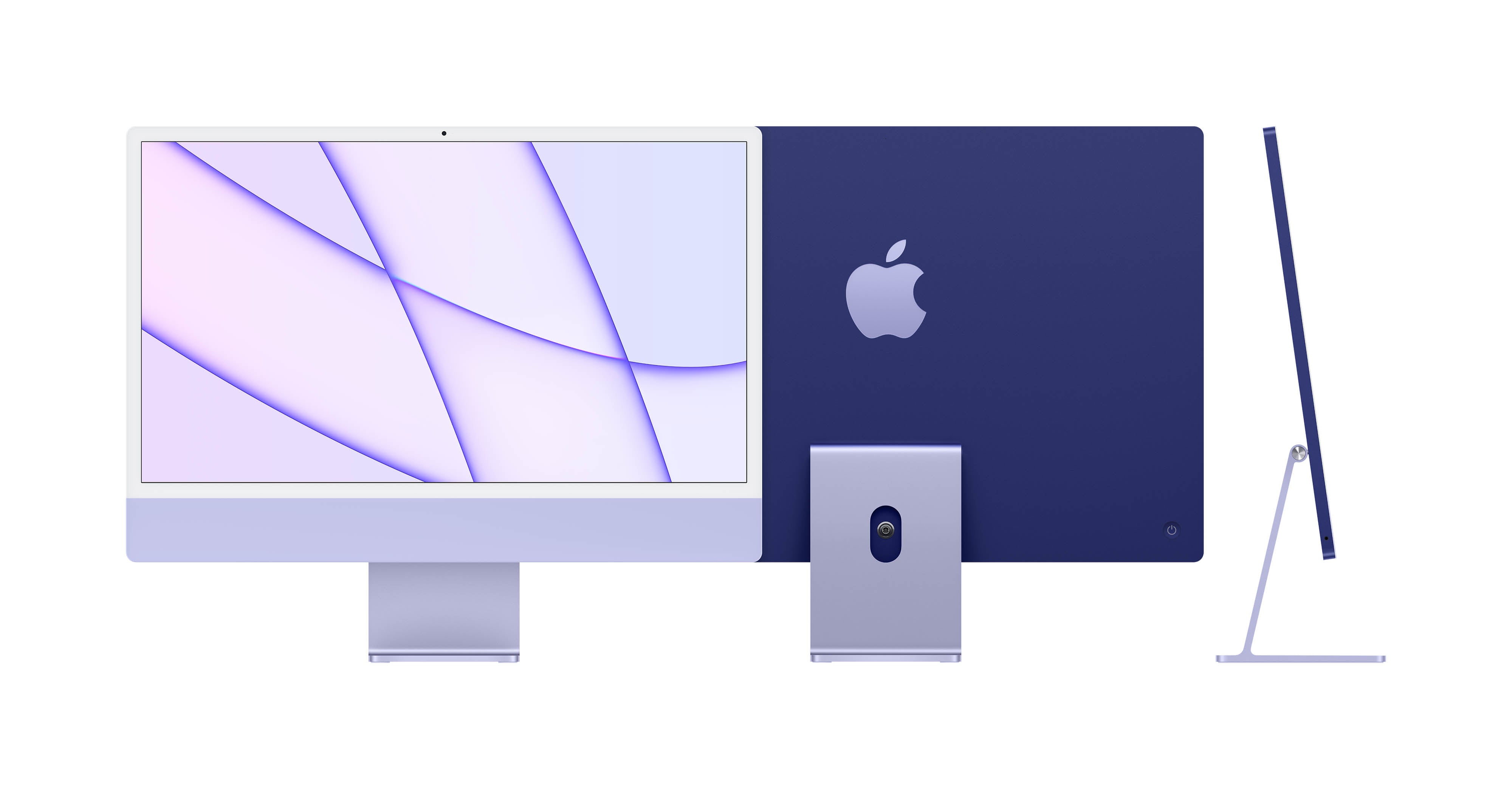 Apple iMac 24-inch 4.5K Retina Purple M1/8C CPU/8C GPU/8GB RAM/256GB SSD